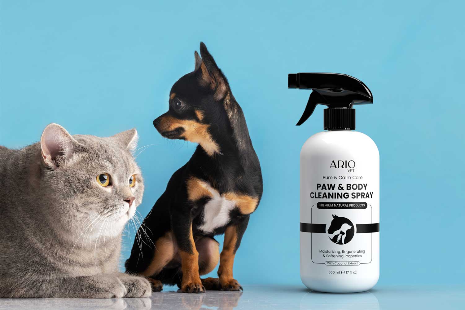 Veterinary - Paw and Body Cleaning Spray - Lifestyle